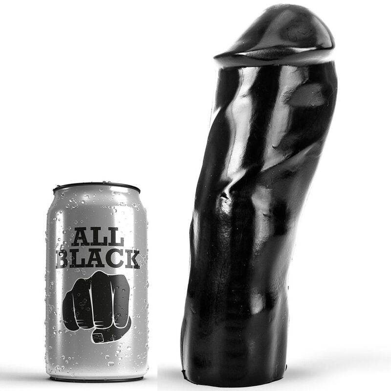 All Black Realistischer Dildo 20 CM