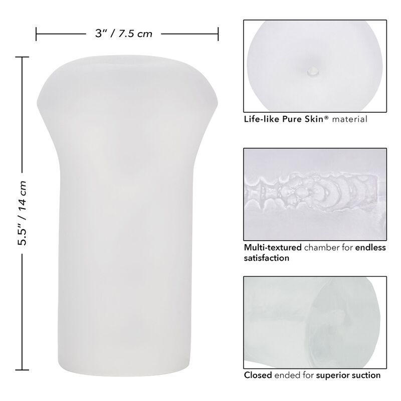 CalExotics Boundless Stroker Transparent
