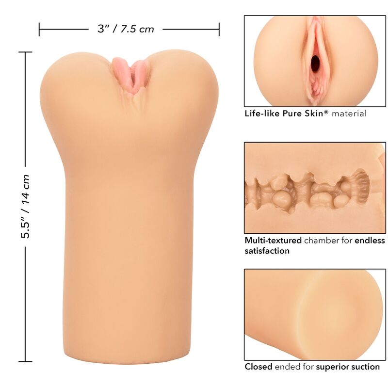 CalExotics Boundless Vulva Stroker Helle Haut