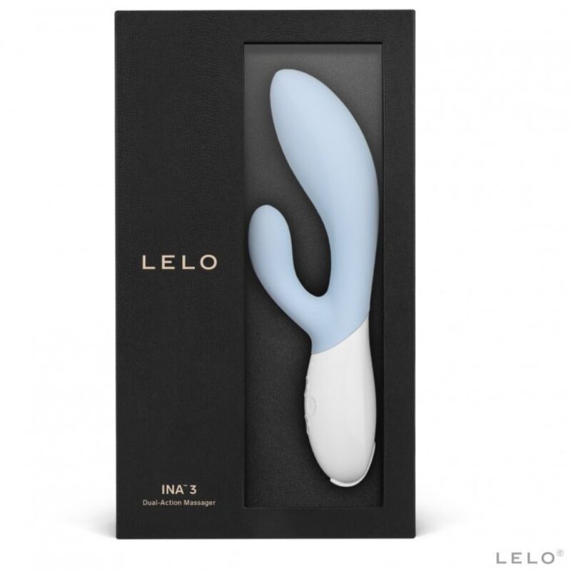 Lelo INA 3 Luxus-Rabbit-Vibrator – celeste (hellblau)