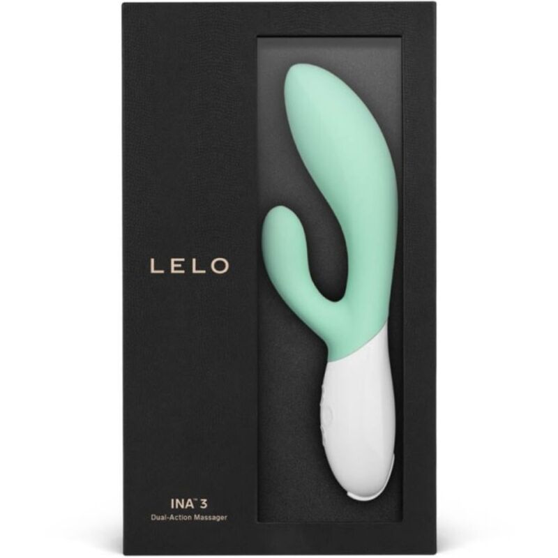Lelo INA 3 Luxus-Rabbit-Vibrator – grün (Seagrass)