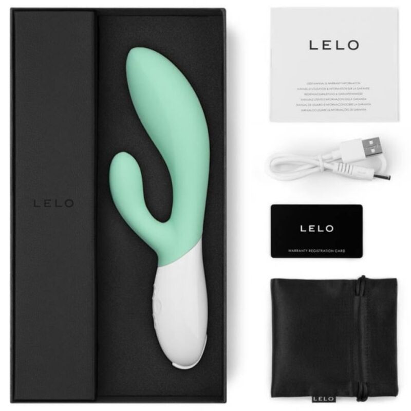 Lelo INA 3 Luxus-Rabbit-Vibrator – grün (Seagrass)