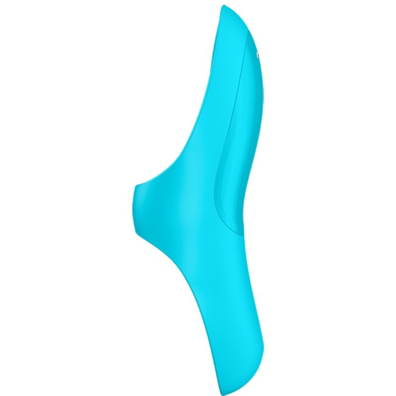 Satisfyer Teaser Finger-Vibrator – blau, Silikon, Multizonen