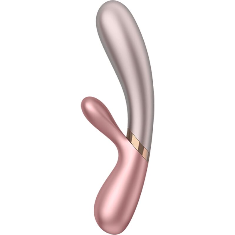 Satisfyer Hot Lover Rabbit-Vibrator – rose/beige, mit Wärmefunktion