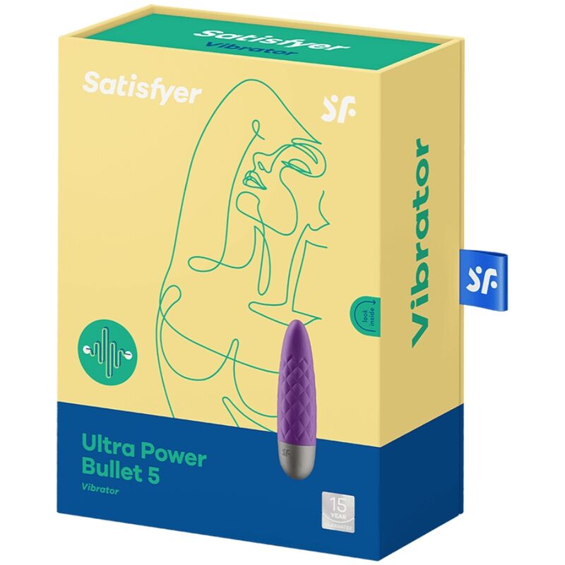 Satisfyer Ultra Power Bullet 5 Mini-Vibrator – violett