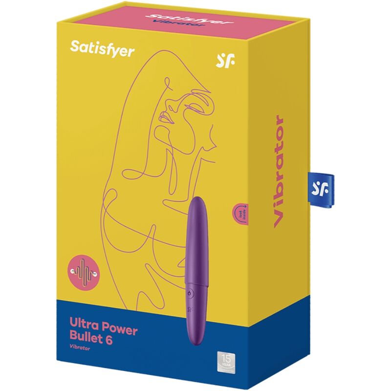 Satisfyer Ultra Power Bullet 6 Mini-Vibrator – lila