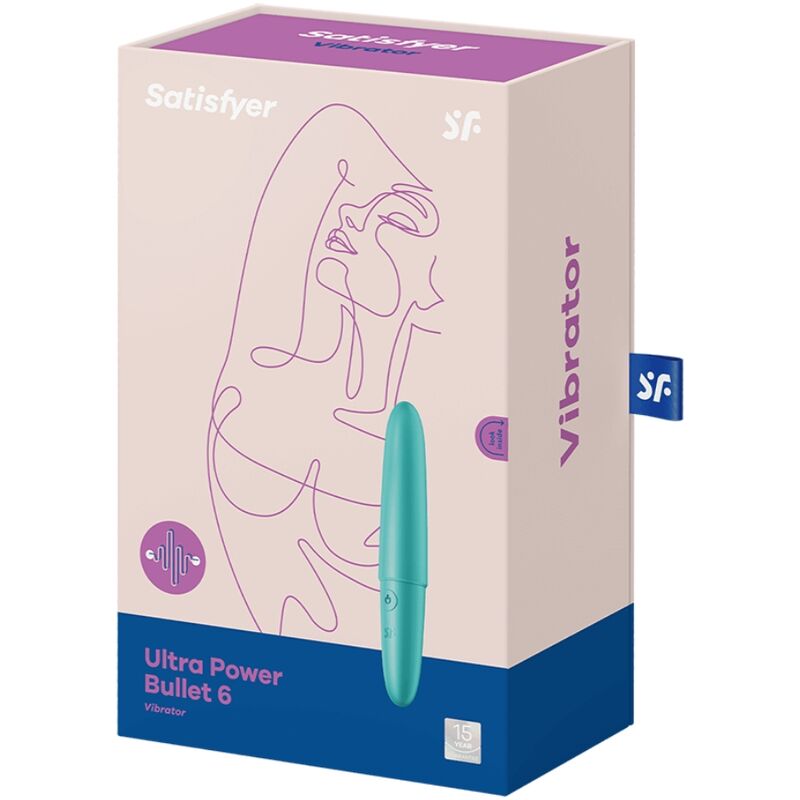 Satisfyer Ultra Power Bullet 6 Mini-Vibrator – türkis