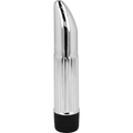 Ohmama Klassischer Silbervibrator 13,5 cm – PVC, konische Spitze