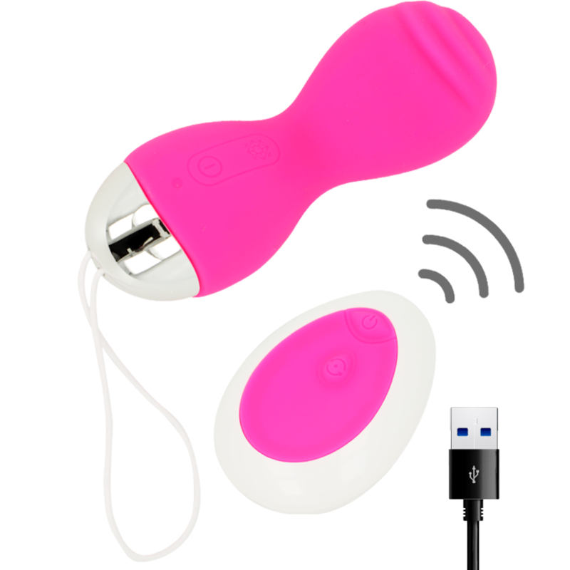 Ohmama Flexibles Vibrationsei mit Fernbedienung – 10 Modi