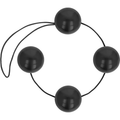 Ohmama Chinesische Analkugeln 170 g – schwarz, ABS