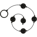 Ohmama Mini Chinesische Kugeln – Anal/Vaginal, schwarz, ABS