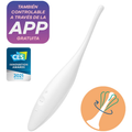 Satisfyer Twirling Joy Clit Tip Vibrator Weiss