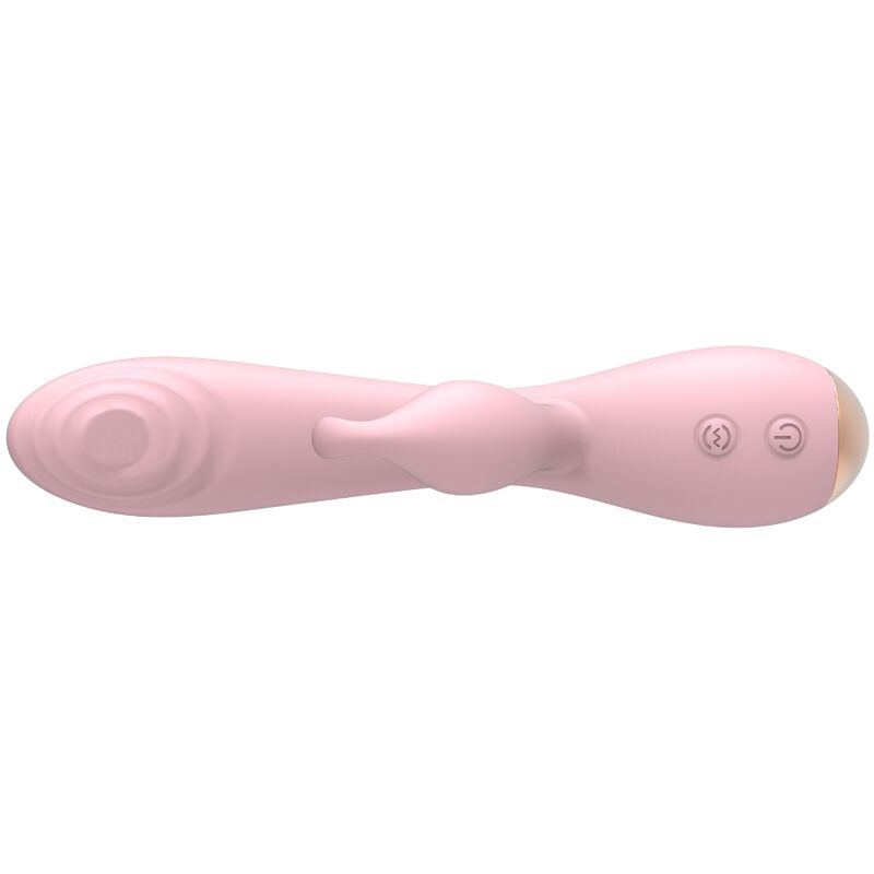 Nalone Magic Stick Vibrator mit Kaninchen - Hellrosa