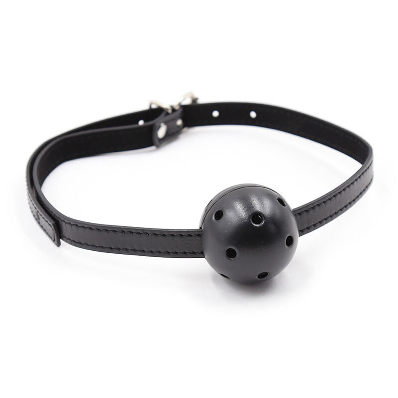 Ohmama Fetish Ballknebel mit Belüftungsöffnungen – 4,5 cm