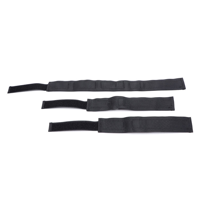 Ohmama Fetish Nylon Hogtie – Halsband & Handschellen, Klettverschluss