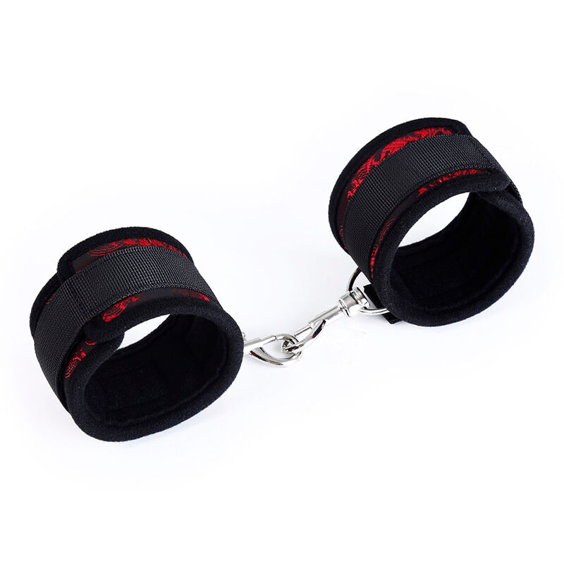 Ohmama Fetish Scandal Handgelenk-Handschellen – Polyester/PVC