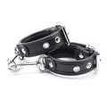 Ohmama Fetish Handschellen mit Lederriemen – verstellbar