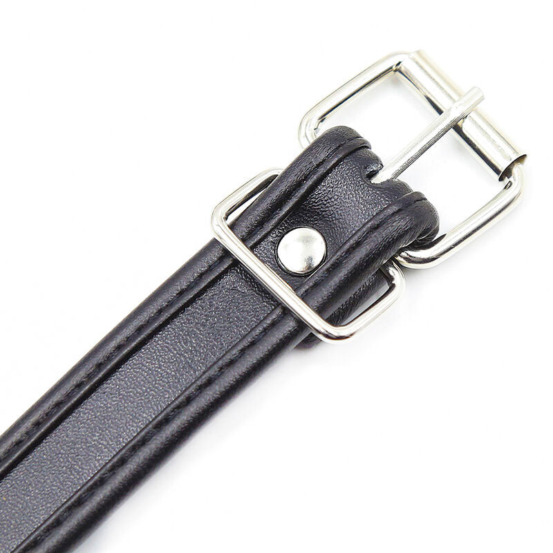 Ohmama Fetish Handschellen mit Lederriemen – verstellbar