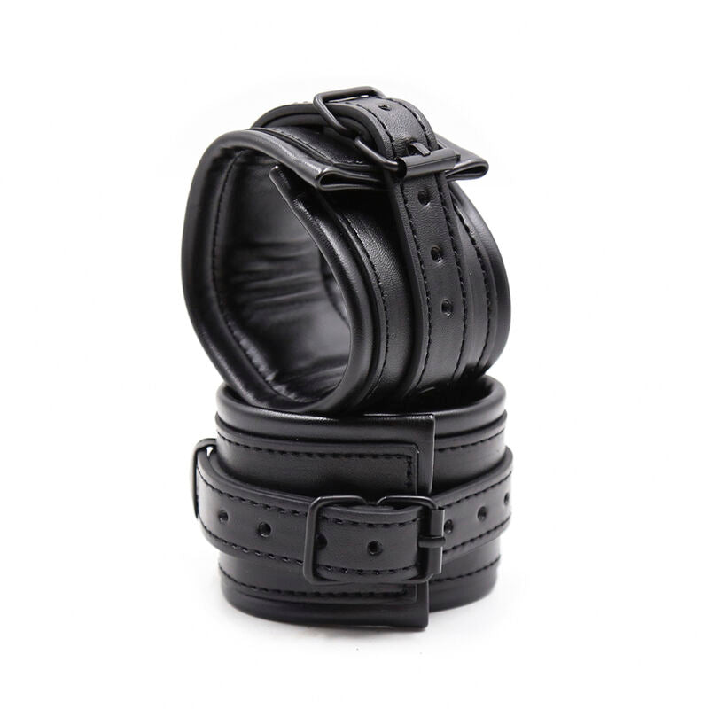 Ohmama Fetish Handgelenk-Fesseln mit Lederriemen – set