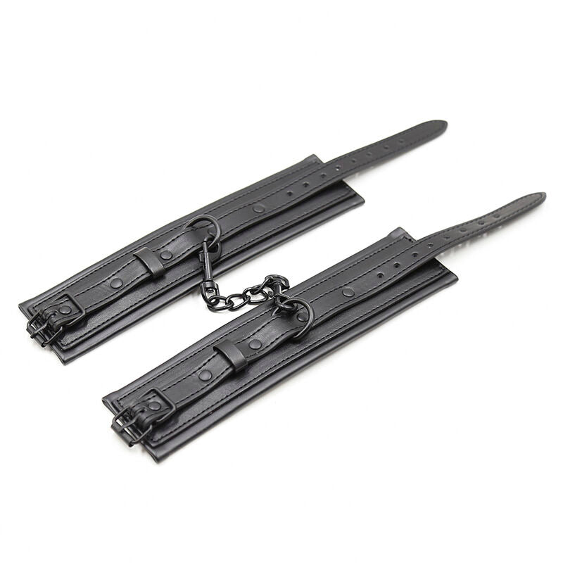 Ohmama Fetish Handgelenk-Fesseln mit Lederriemen – set