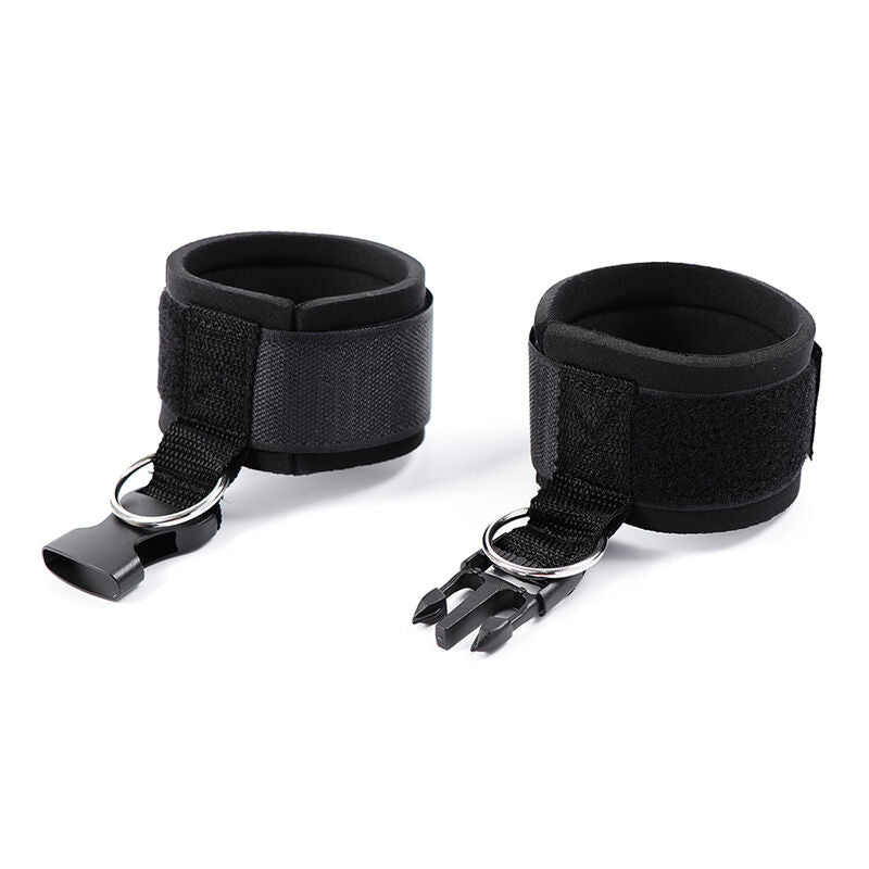 Ohmama Fetish Neopren-Handschellen mit Klettverschluss