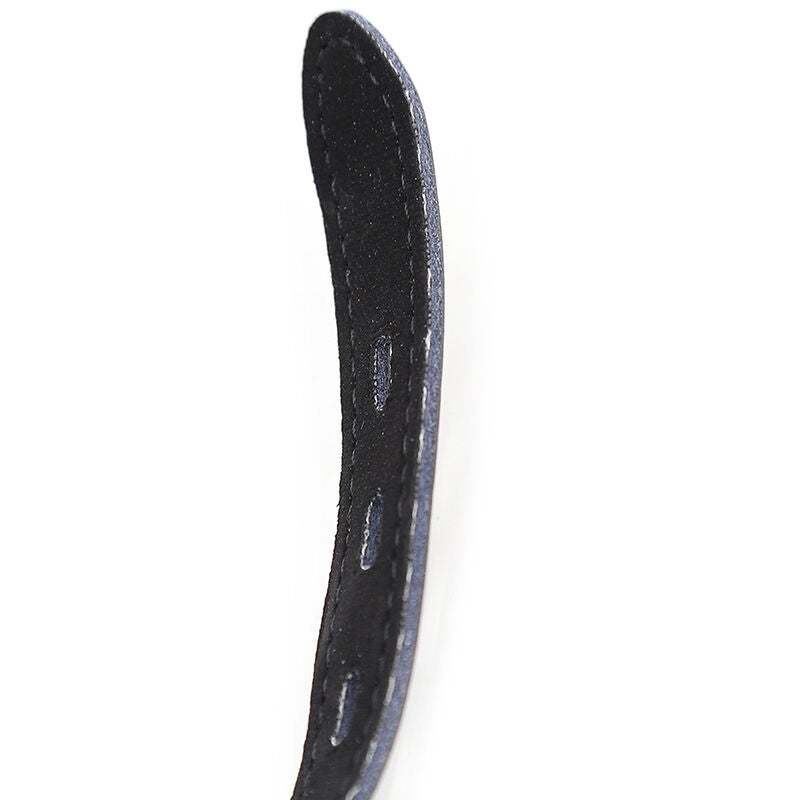 Ohmama Fetish Silikon-Ballknebel mit Ledergürtel – Vorhängeschloss