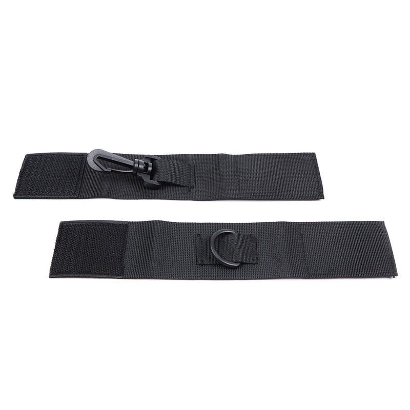 Ohmama Fetish Nylon-Handschellen mit Haken – ohne Riemen