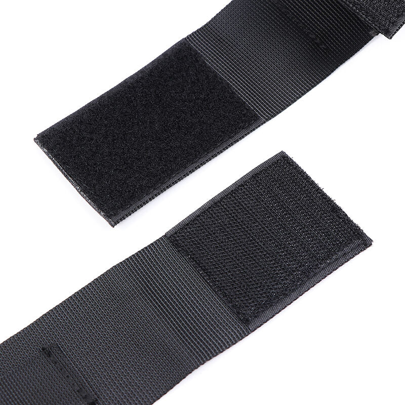 Ohmama Fetish Nylon-Handschellen mit Haken – ohne Riemen