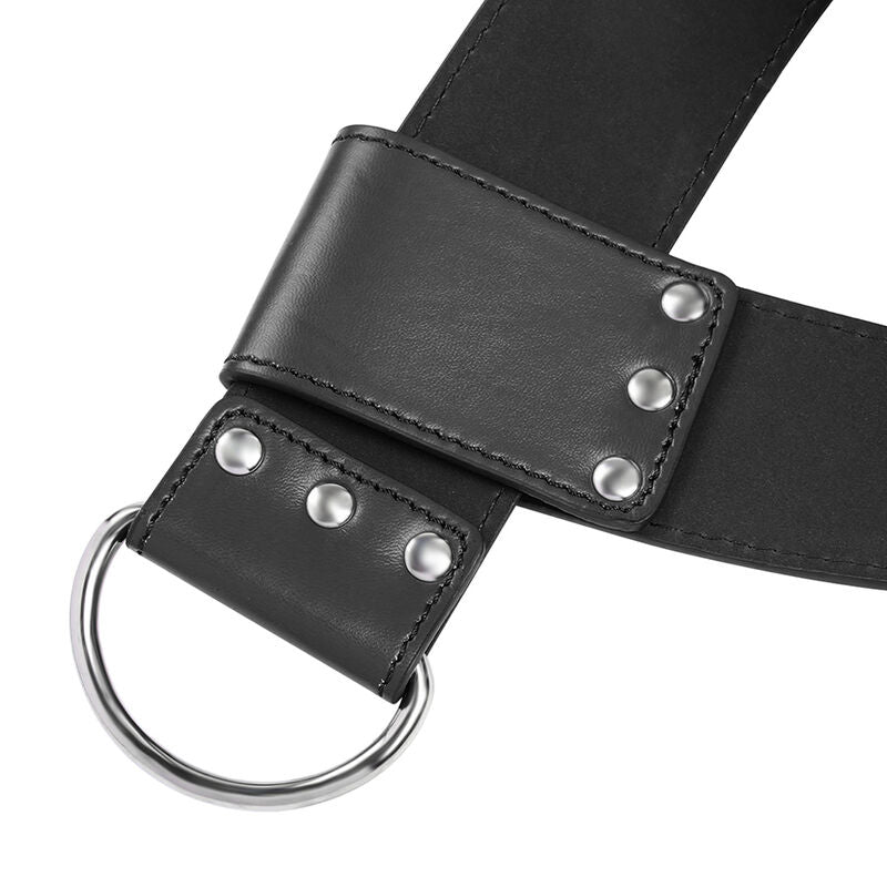 Ohmama Fetish Hand- & Knöchelmanschetten – PVC/Metall