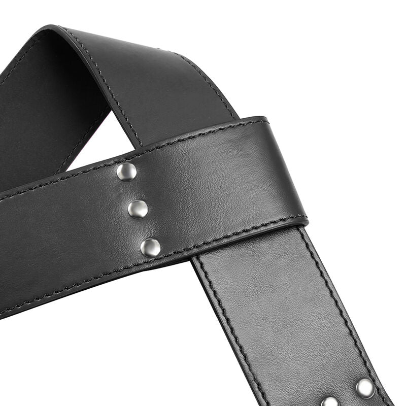 Ohmama Fetish Hand- & Knöchelmanschetten – PVC/Metall