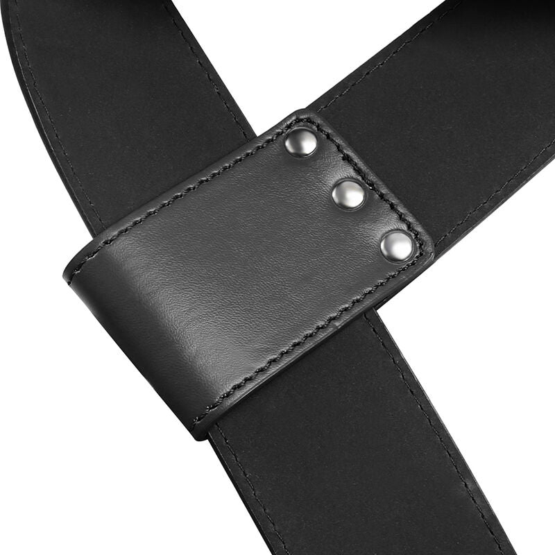 Ohmama Fetish Hand- & Knöchelmanschetten – PVC/Metall
