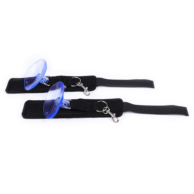 Ohmama Fetish Handschellen mit Saugnäpfen – PVC/Metall