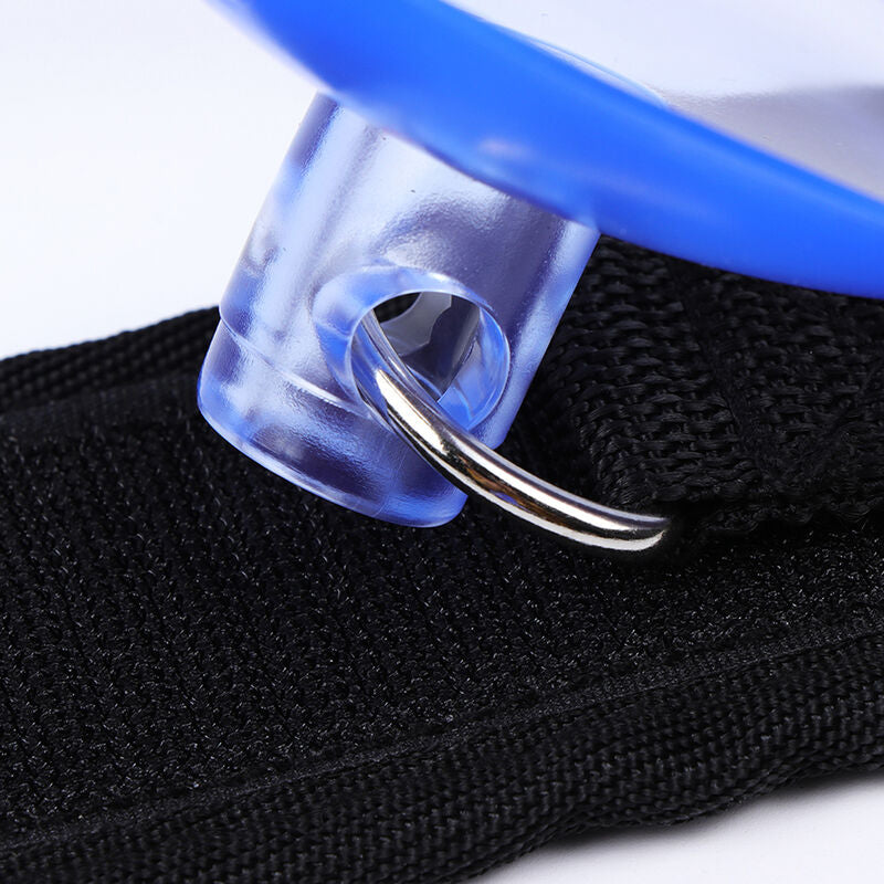 Ohmama Fetish Handschellen mit Saugnäpfen – PVC/Metall