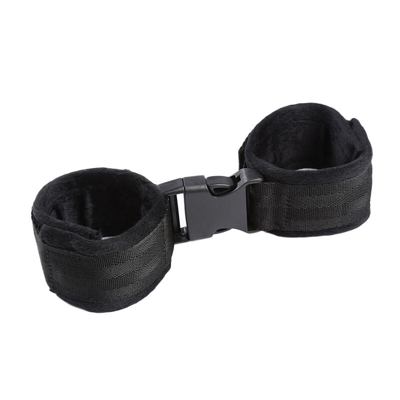 Ohmama Fetish Nylon-Handschellen mit Klettverschluss – Puppen-Stil