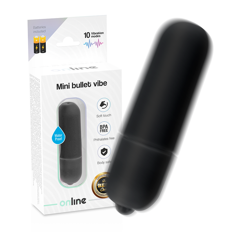 Online Schwarze Mini-vibrationskugel
