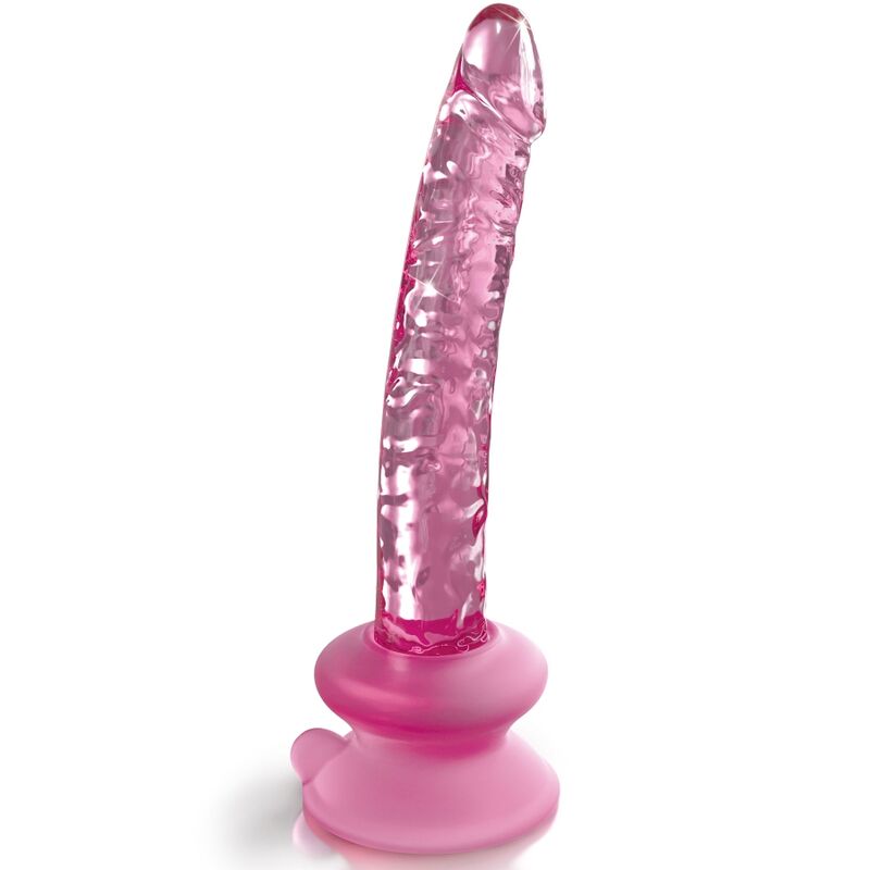 Icicles N. 86 Glasdildo mit Saugnapf