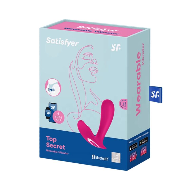 Satisfyer Top Secret Vibrator Rosa