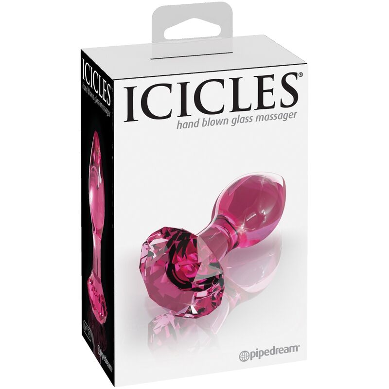 Icicles No. 79 Glas-Analplug – handgefertigt, Luxus