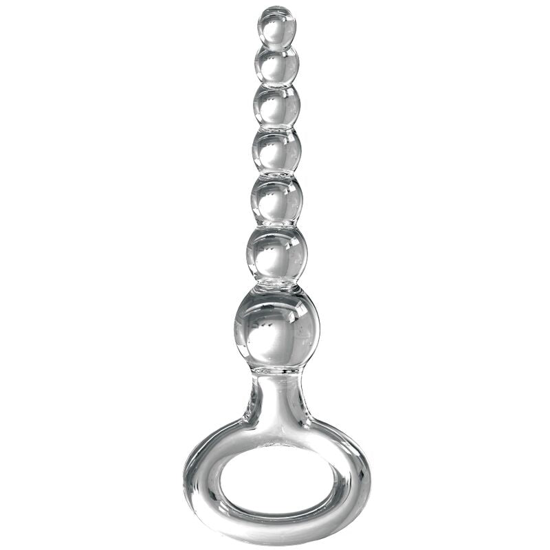 Icicles No. 67 Glas-Analplug – handgefertigt, Luxus