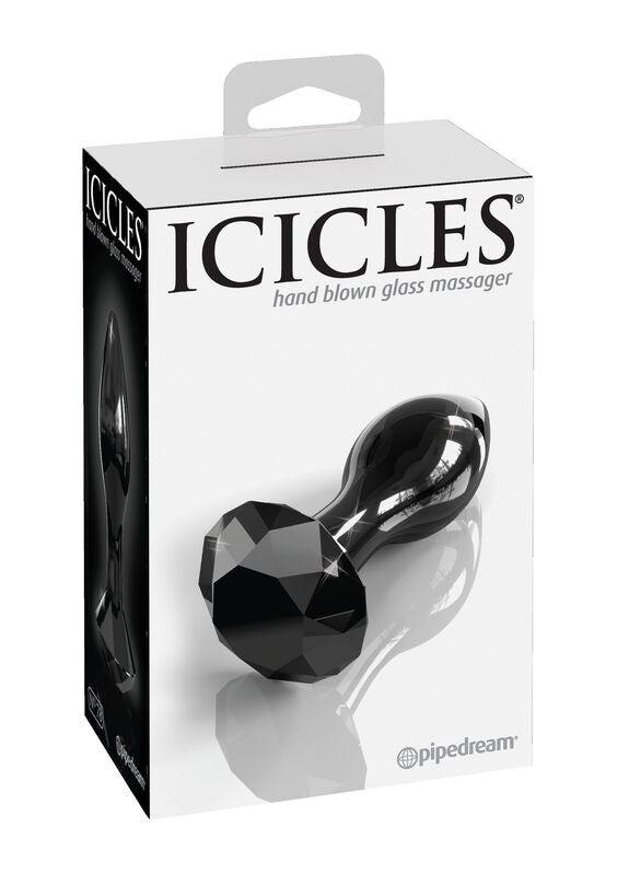 Icicles No. 78 Glas-Analplug – handgefertigt, Luxus