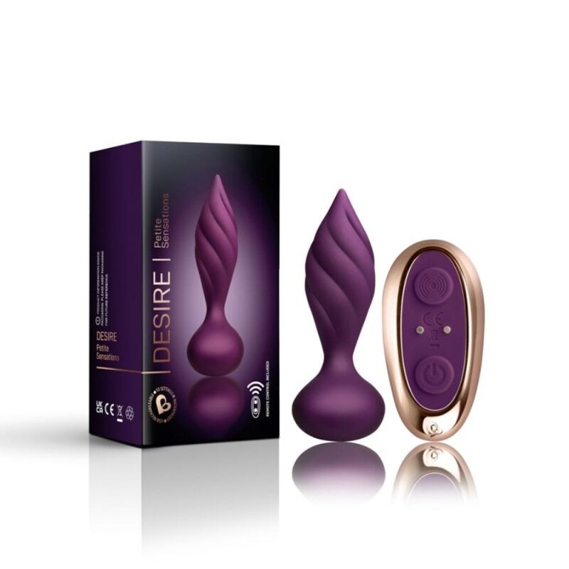 Rocks-Off Desire Anal-Stimulator – flieder, konisch