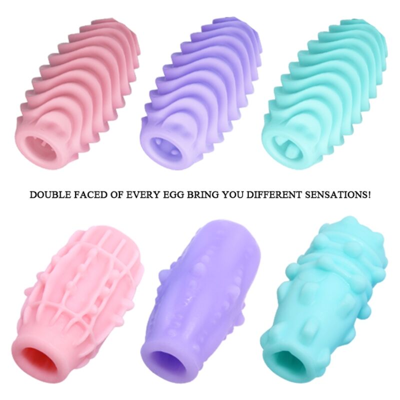 Pretty Love Fantastic Egg Hard Boiled Masturbator-Ei – 15er Set