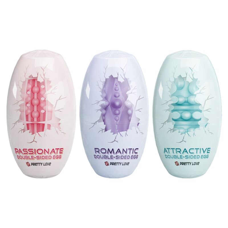 Pretty Love Fantastic Egg Hard Boiled Masturbator-Ei – 15er Set