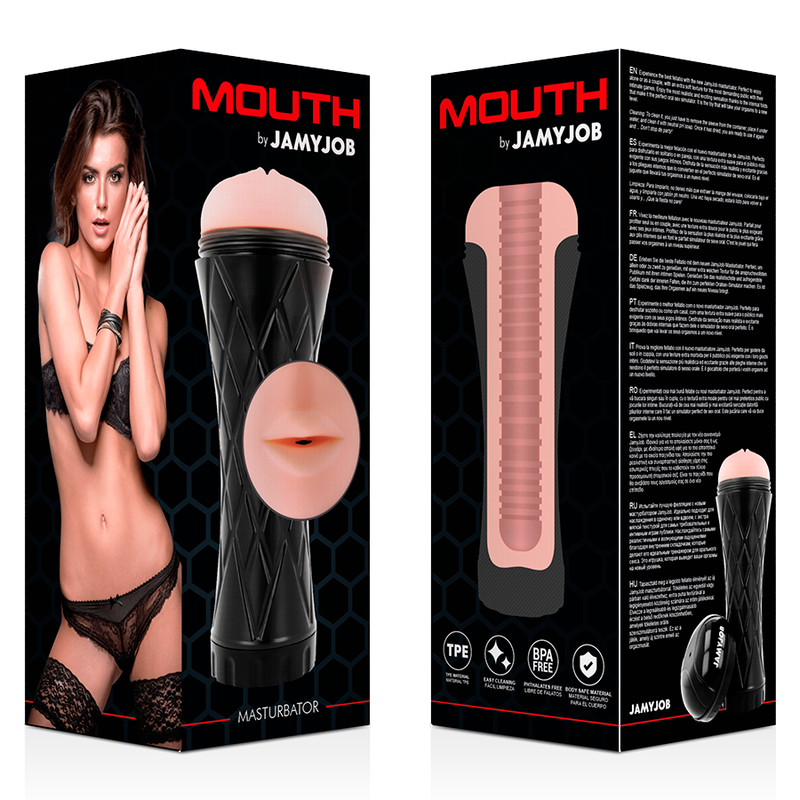 JamyJob Mund-Masturbator – realistisches Mundgefühl