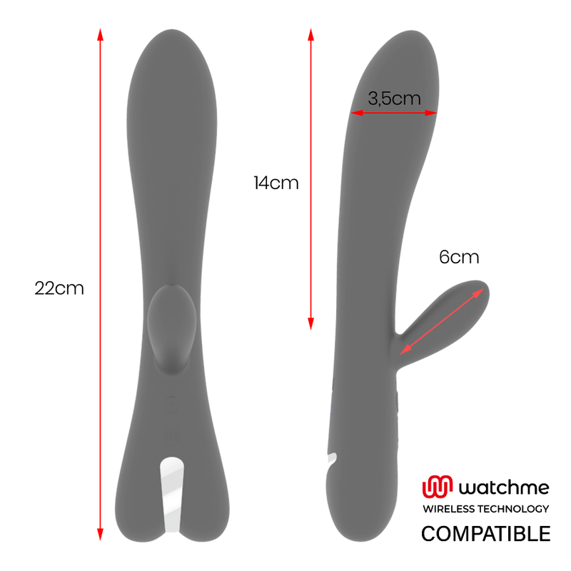 Brilly Glam Erik Vibrator mit WatchMe-Fernbedienung