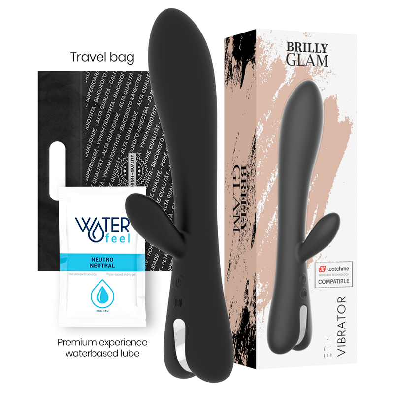 Brilly Glam Erik Vibrator mit WatchMe-Fernbedienung
