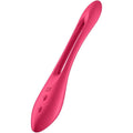 Satisfyer Elastic Joy Multi-Vibrator – rot, 2 Motoren, flexibel