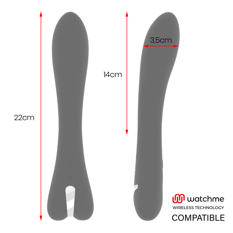 Brilly Glam Ryan Vibrator mit WatchMe-Fernbedienung