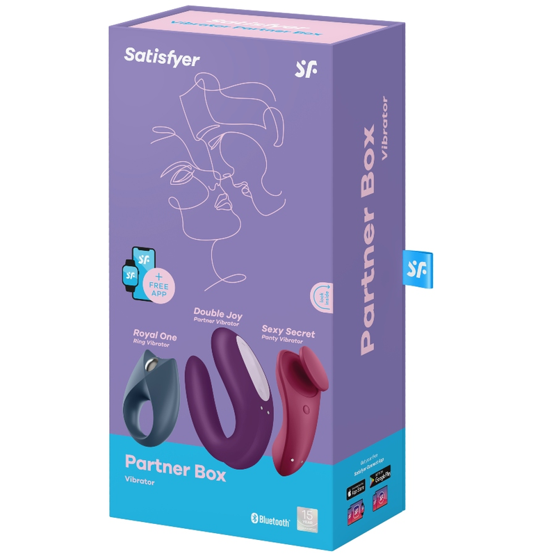Satisfyer Partner Box 3 – Royal One, Sexy Secret, Double Joy