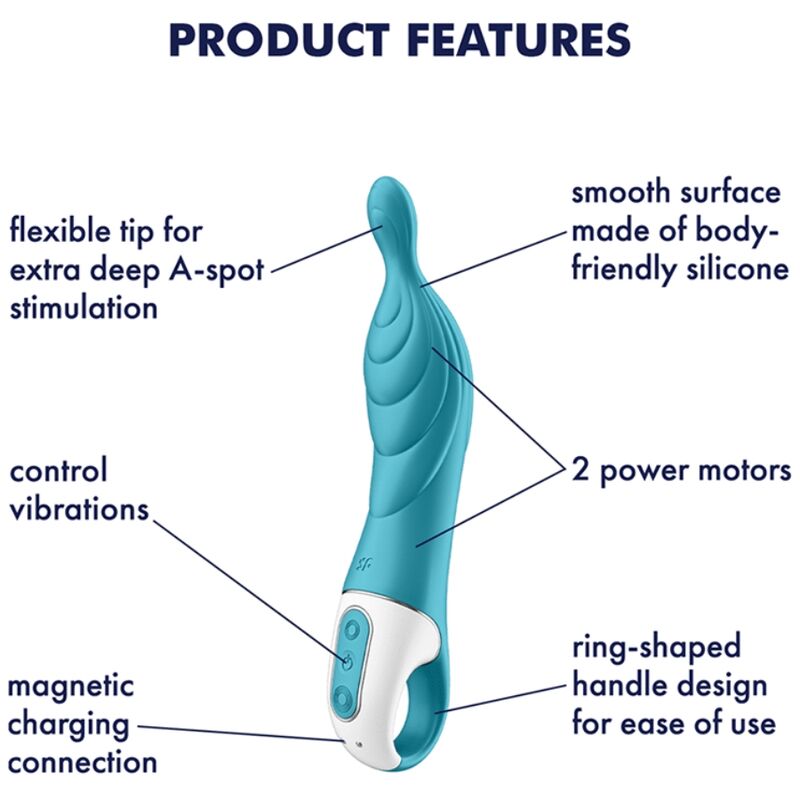 Satisfyer Amazing 2 Aspot Vibrator Türkis